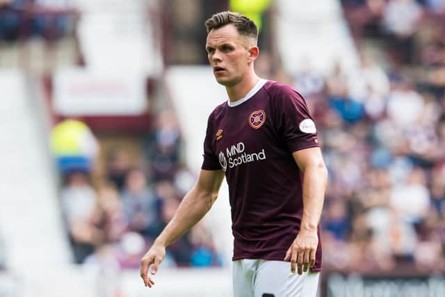 Lawrence Shankland is in scoring form for Hearts.