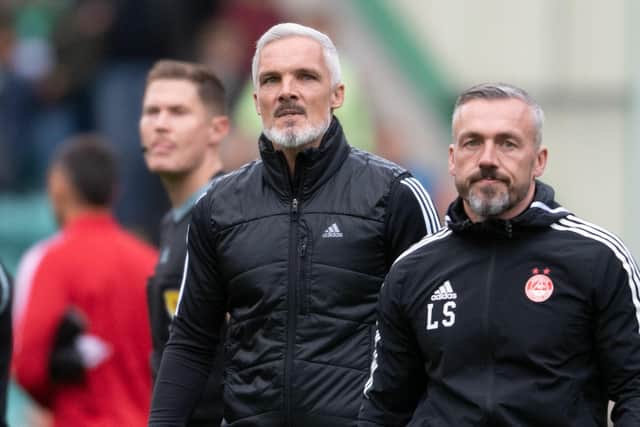 Jim Goodwin made the comments in his post-match remarks