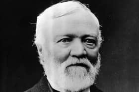 Scottish industrialist and philanthropist Andrew Carnegie (1835 - 1919). The son of a Dunfermline linen weaver, Carnegie emigrated to Pittsburgh in 1848. After the American Civil War (1861 - 1865) he moved into the production of iron and steel. Carnegie became one of the richest men of his day. A multi-millionaire, he retired to Skibo Castle in Sutherland and donated $350 million to many charities and over 1700 libraries in America and Britain. His name lives on in the Carnegie Institutes in Pittsburgh and Washington and in the famous Carnegie Hall in New York.   (Photo by Keystone/Getty Images)