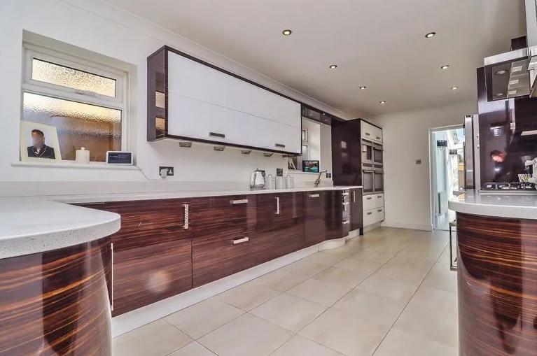 This four bed house in Drayton is on the market for £695,000.