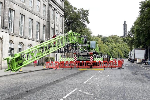 The set for Vin Diesel's action movie Fast and Furious 9 on Waterloo Place was ready for start of filming in September, 2019.
