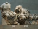 A section of the Parthenon Marbles in London's British Museum