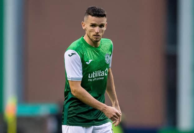 Hibs stand-in skipper Paul McGinn was substituted early in the second half of the 2-2 draw with Dundee after feeling unwell