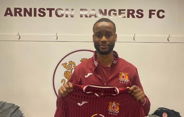 Midfielder Melvin Sebastian is one of six new signings announced by Arniston Rangers this week