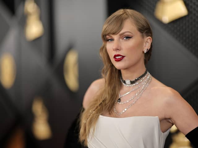 Taylor Swift at the Grammy Awards in February (Photo: Neilson Barnard/Getty Images for The Recording Academy)