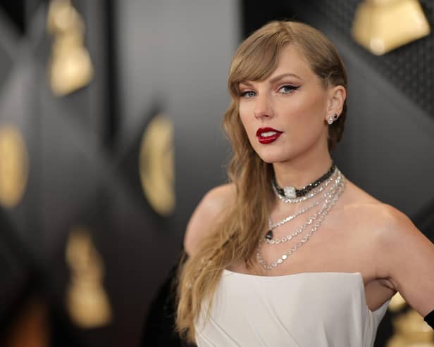 Taylor Swift at the Grammy Awards in February (Photo: Neilson Barnard/Getty Images for The Recording Academy)