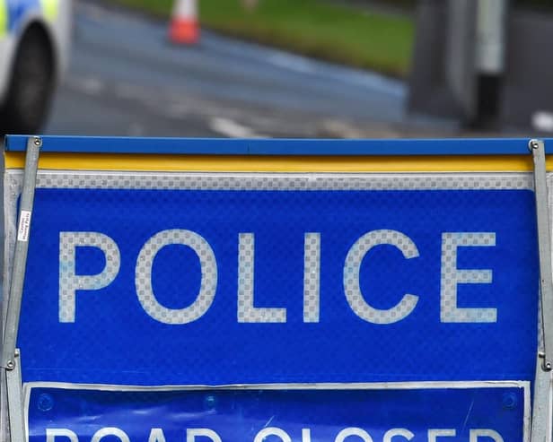 Police say thy received a call at around 2.40pm on Tuesday to reports of a crash involving a car and a motorcycle on the A71 between Wilkieston and East Calder.