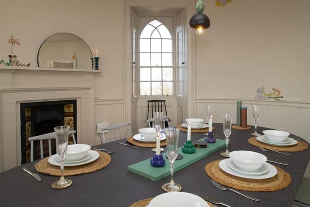 Dine in style at Edinburgh's Old Observatory House.