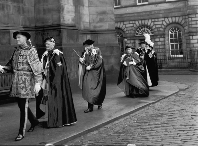 St. Andrew's Day procession at St Giles' cathedral.
