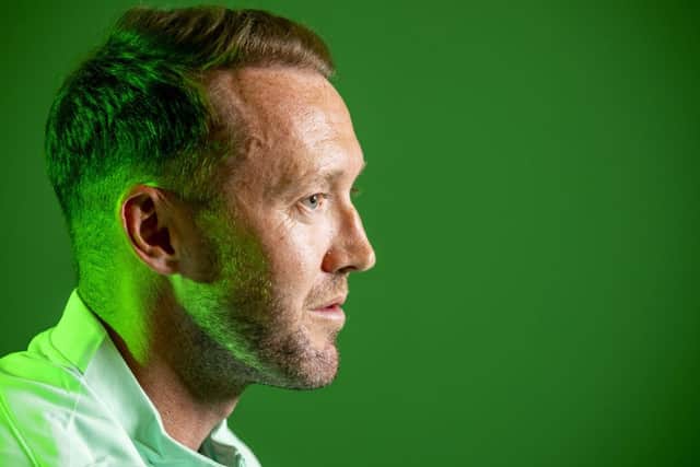 Aiden McGeady is eager to team up once more with Lee Johnson on his return to Scotland. Picture: Hibernian FC