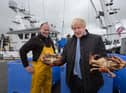 Prime Minister Boris Johnson visited Stromness today to champion the strength of the Union (Getty Images)