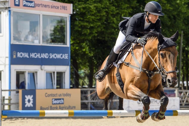 The Royal Highland Show is a sporting event as well as everything else - top show jumpers from over the UK make the trip to Ingliston to take part in competitions.