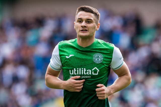 Kyle Magennis will be out of action for the foreseeable future with Hibs hopeful of him returning by the end of 2021. Picture: SNS