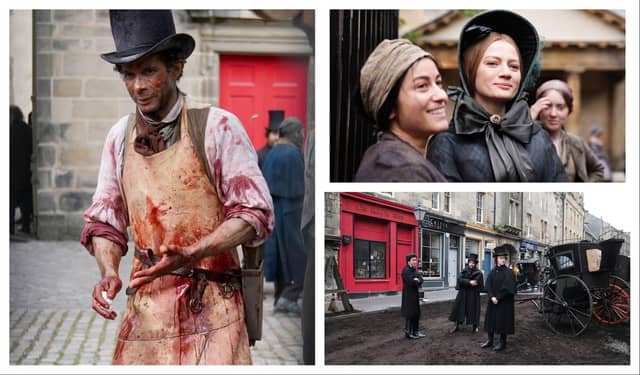 Take a look through our gallery to see 15 pictures of Guillermo del Toro's Frankenstein filiming in Edinburgh.