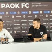 PAOK coach Razvan Lucescu speaks ahead of Thursday's European match with Hearts.