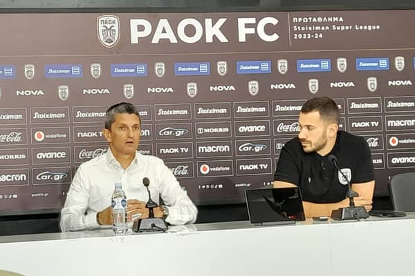 PAOK coach Razvan Lucescu speaks ahead of Thursday's European match with Hearts.