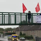 Workers at aerospace giant Honeywell are on strike after rejecting a 'pitiful' pay offer.