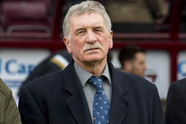 Drew Busby, pictured at Tynecastle in 2015 as Hearts entertained Dumbarton en route to the Scottish Championship crown. Picture: SNS