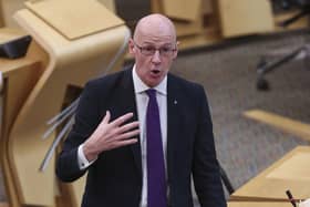 Deputy First Minister John Swinney. Picture: Fraser Bremner/Daily Mail/PA Wire