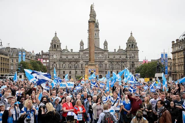Independence would hit the Scottish economy harder than Brexit, and rejoining the EU would make little difference, a team of academics has said. (LEON NEAL/AFP via Getty Images)