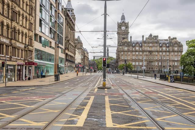 Edinburgh's tourism trade has been badly hit by the coronavirus crisis