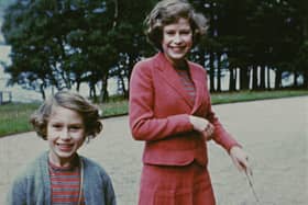 Princess Margaret and Princess Elizabeth at Balmoral in 1939