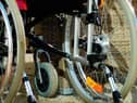 Stock wheelchair photo.