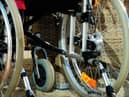 Stock wheelchair photo.