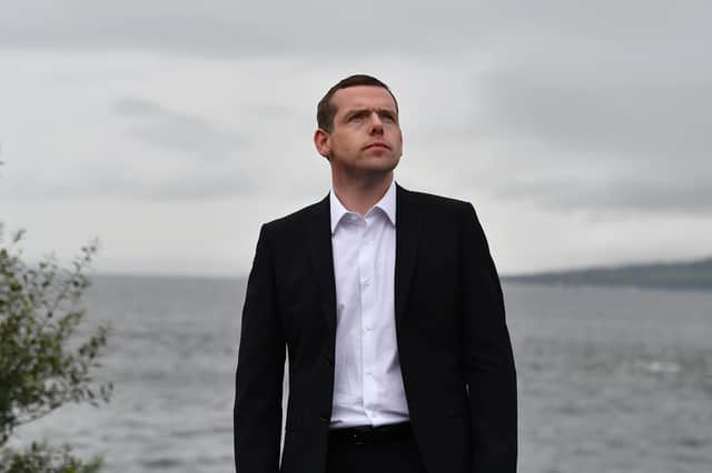 Douglas Ross has spoken of the 'perception' that Scotland and the rest of the UK no longer share the same values being a driving force behind independence (Picture: John Devlin)