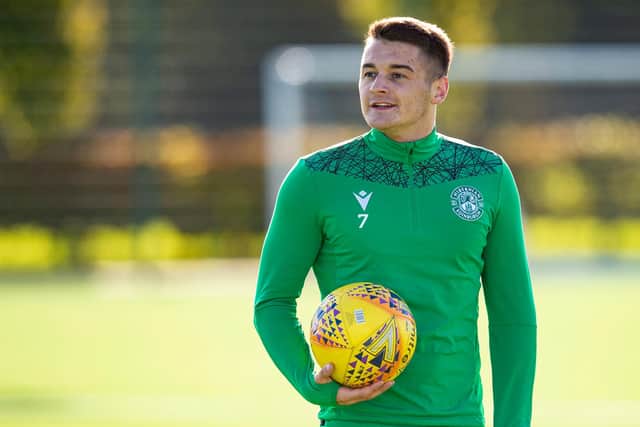 Kyle Magennis has mostly been utilised as a wide player by Jack Ross this term - but could his energy help drive Hibs forward in the middle?