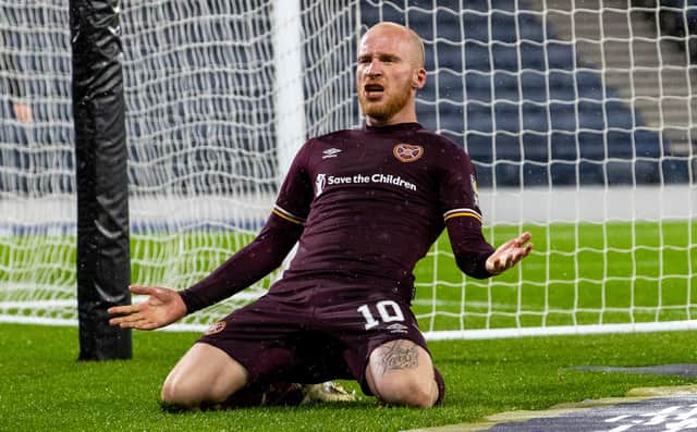 Liam Boyce was crowned PFA Scotland Championship Player of the Year. Picture: SNS
