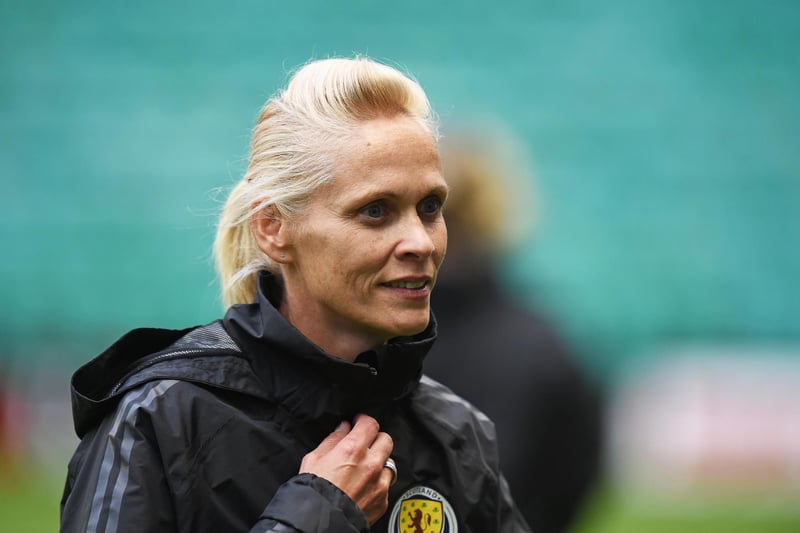 Whilst it may be a long shot, Kerr would be the perfect candidate to start a new era at Hibs. The former Hibs player won three trophies in her short spell as Arsenal manager before taking Scotland to the 2019 World Cup in France. After failing to qualify for the 2021 Euros, she resigned and hasn’t been in a job since. This could be the perfect time for Kerr to make her return to management and lead Hibs back to glory. (Photo by Ross MacDonald / SNS Group / SFA)