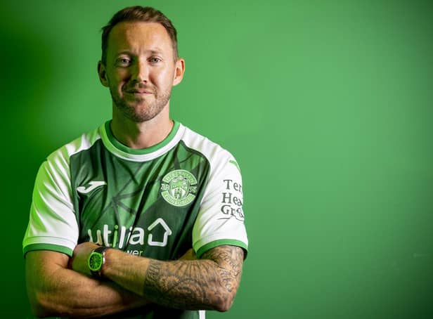 Aiden McGeady signs for Hibs on a one-year deal. Picture: Alan Rennie