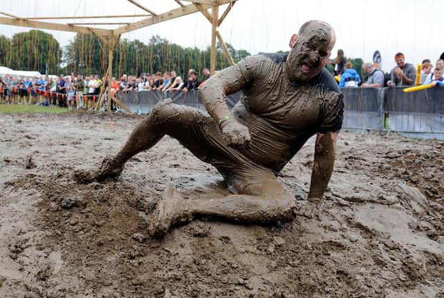 Stock photo of a previous Tough Mudder event at Dalkeith Country Park, photo by Phil Wilkinson.