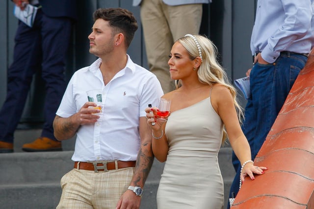 All eyes were on the horses as the races kicked off on Ladies Day.