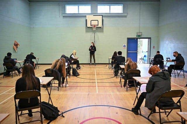 Pupils from P5 to S6 are being asked to complete the controversial survey.  Picture: Jeff J Mitchell/Getty Images.