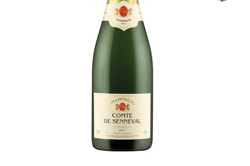 No discounts here, but Lidl's highly-rated Comte de Senneval Champagne is available at an incredible everyday price of just £13.99.