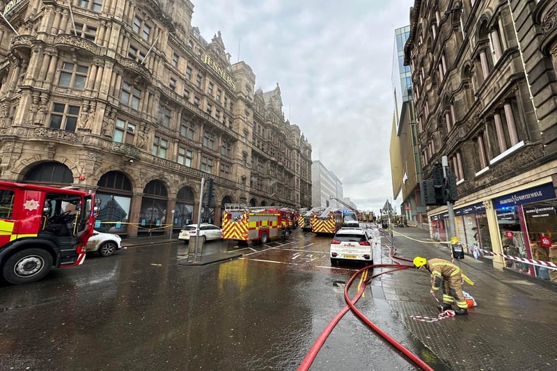 The cause of an iconic Edinburgh building blaze that critically injured a firefighter remains unknown, the city council leader said. Fire crews were called to former department store Jenners, which was being turned into a hotel, at 11.29am on Monday, January 23. Five firefighters were taken to hospital for treatment, with one in a "critical condition".