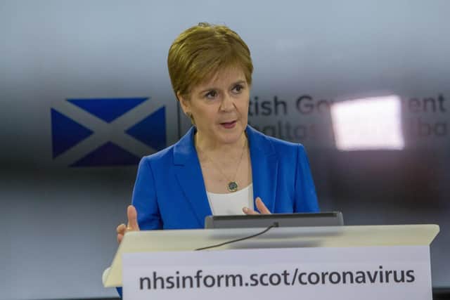 Nicola Sturgeon will give an update on the latest Covid figures for Scotland at the start of FMQs.