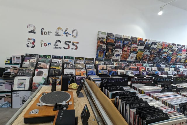 Shoppers will be able to peruse over 6,000 vinyl albums, 12,000 different CDs, 12,000 films and TV shows on 4K Ultra HD, Blu Ray and DVD, in the new Edinburgh Fopp shop.