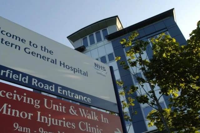 Visitors to the Western General oncology ward do not get their temperature checked on arrival.