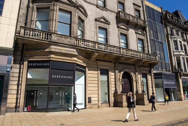 Debenhams in Princes Street is set to be converted into a new hotel and pod hotel with a total of more than 670 beds.