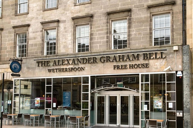 The Alexander Graham Bell in George Street is of course named after the inventor of the telephone, who was born a few streets away in South Charlotte Street. In his memory, this Spoons has a number of old telephones on display.