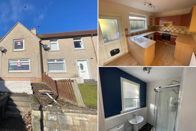 This three bedroom home in Bathgate, West Lothian, is going up for auction with a starting price of £96,000 - it just needs a bit of TLC