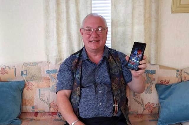 Rev Bill Wishart locked his lost Samsung Galaxy Note 9 remotely