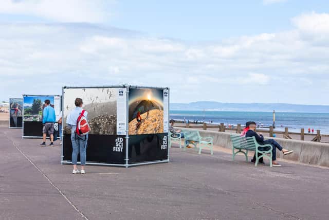 Outdoor exhibitions have been staged on Portobello promenade as part of the Edinburgh Science Festival in recent years.