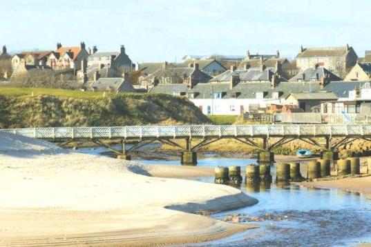 Cruden Bay: The Bay of Cruden comes complete with a sweeping expanse of gorgeous pink sands and dunes approximately 2.5 km in length.
