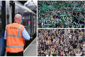 Hearts and Hibs fans attending matches on Christmas Eve are being warned by ScotRail bosses make sure they have planned their journey home in advance.