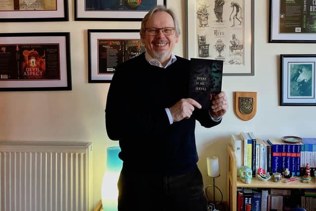 Award-winning author Craig Russell with his latest novel, Hyde