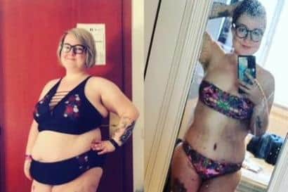 Before and after: Pictures show just how much weight Nikita lost